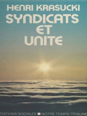 cover image of Syndicats et unité